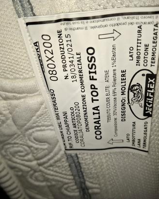 2 Materassi 80x200 come nuovi