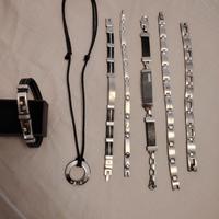 stock bracciali in acciaio uomo Sector