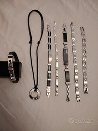 stock bracciali in acciaio uomo Sector