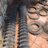 Rete a rombo per recinzione