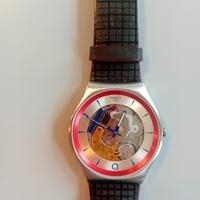 SWATCH UNISEX VINTAGE cinturino plastica marrone 