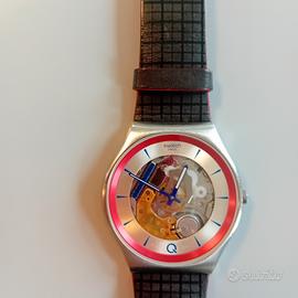 SWATCH UNISEX VINTAGE cinturino plastica marrone 