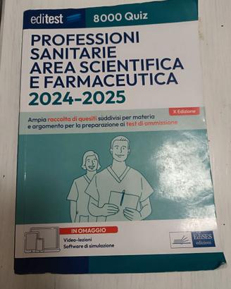Editest professioni sanitarie, 8000 quiz