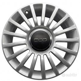 4 cerchi lega fiat 500 lounge r16 lt2029