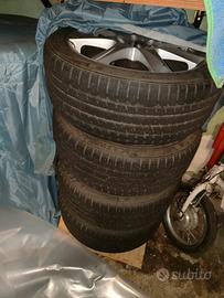 gomme invernali più cerchi in lega 