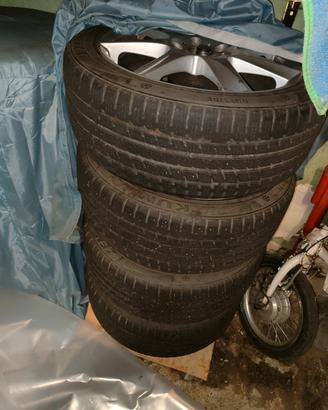 gomme invernali più cerchi in lega 