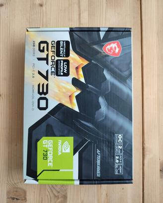 Scheda Grafica (GPU) MSI NVIDIA GEFORCE GT 730 NEW