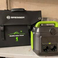 Bresser generatore 600w + pannello solare 90w