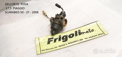 CARBURATORE SCARABEO 50 2T 2008 APRILIA PIAGGIO PH