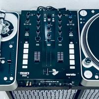 GIRADISCHI STANTON T.120 + MIXAR DUO E ACCESSORI