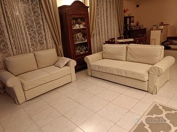 coppia divano letto Ikea backabro (3+2 posti) 