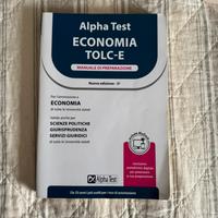 Alpha Test ECONOMIA TOLC-E ANUALE DI PREPARAZIONE