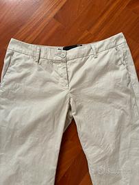 Pantalone beige donna Moschino - Taglia 42