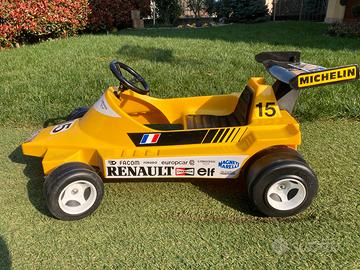 Macchina F1 a pedali