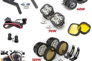 FARETTI LED STAFFA KTM 1290 Adv R/S 21-22 CABLAGGI