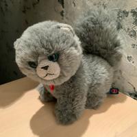 Peluche Trudi gatto grigio