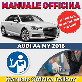 Manuale Officina Audi A4 2.0 TDI dal 2018 Italiano