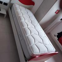 Letto e materasso singolo 80x 190x25