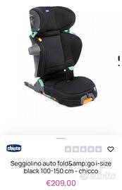 Seggiolino omologato 3-12 anni