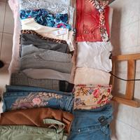 Vestiti vari etichettati s/m ragazza o donna