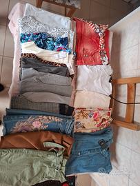 Vestiti vari etichettati s/m ragazza o donna