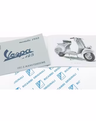 Manuale uso e manutenzione Vespa 125 del 1955 - 61