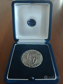 MEDAGLIA ARGENTO CENTENARIO BANCA P. DI MAROSTICA 