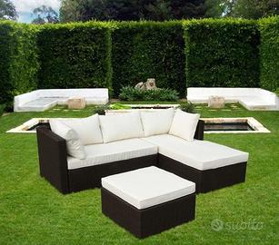 Set divano da giardino nuovo