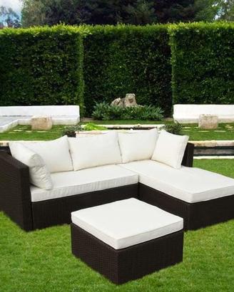 Set divano da giardino nuovo