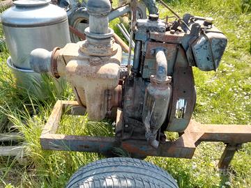 Motopompa autoadescante Lombardini Diesel