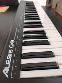 Tastiera midi  Alesis Q49 USB/midi controller