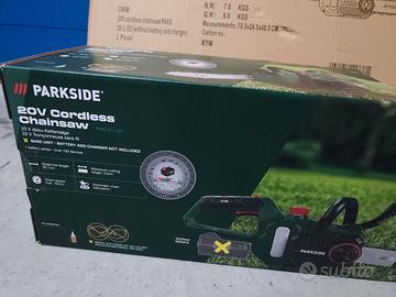 Motosega Parkside Ricaricabile 20v Nuova