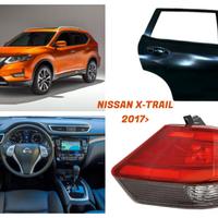 Nissan X-Trail frontale cofano portiera airbag 17-