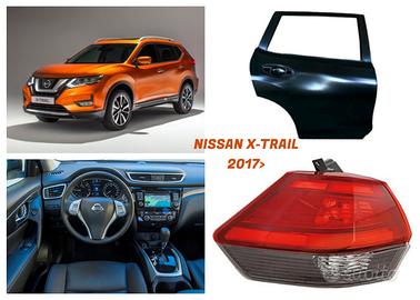 Nissan X-Trail frontale cofano portiera airbag 17-