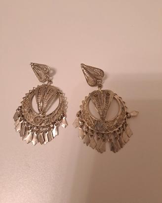 orecchini pendenti filigrana 