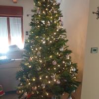 Albero di natale+palline + base albero