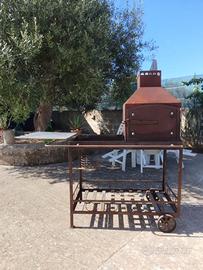 Barbecue portatile con accessori