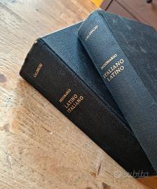 Coppia dizionari vintage