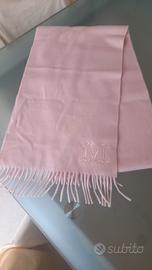 Sciarpa Max Mara in 100% cashmere colore rosa 