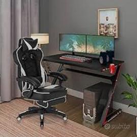 Scrivania da gaming/lavoro