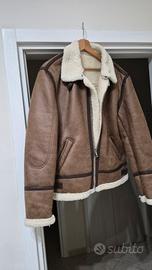 Cappotto/montone vintage Imbottito in Nappa 