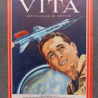 rivista vintage settimanale VITA anni 60