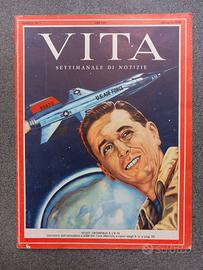 rivista vintage settimanale VITA anni 60