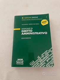 Manuale di diritto amministrativo