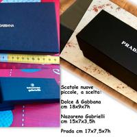SCATOLE PICCOLE: D&G, NAZARENO GABRIELLI, PRADA