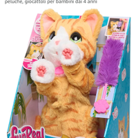 Pelouche gatto interattivo