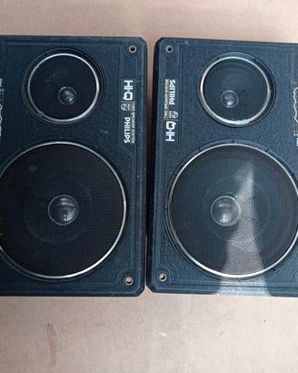 PHILIPS SBM 129 Coppia di Diffusori vintage