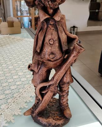Statuetta in terracotta Falvo