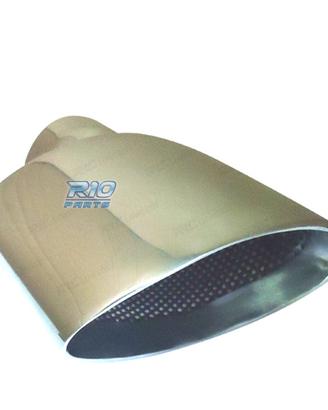 TERMINALE SCARICO UNIVERSALE IN ACCIAIO INOX
