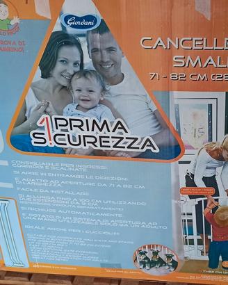 Cancelletto di sicurezza bimbi_GIORDANI come nuovo
